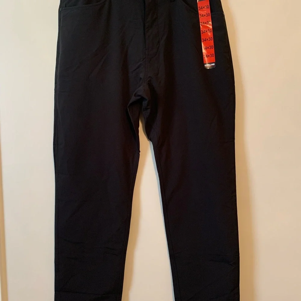 Kirkland Signature Black Trousers - Picture 1 of 8